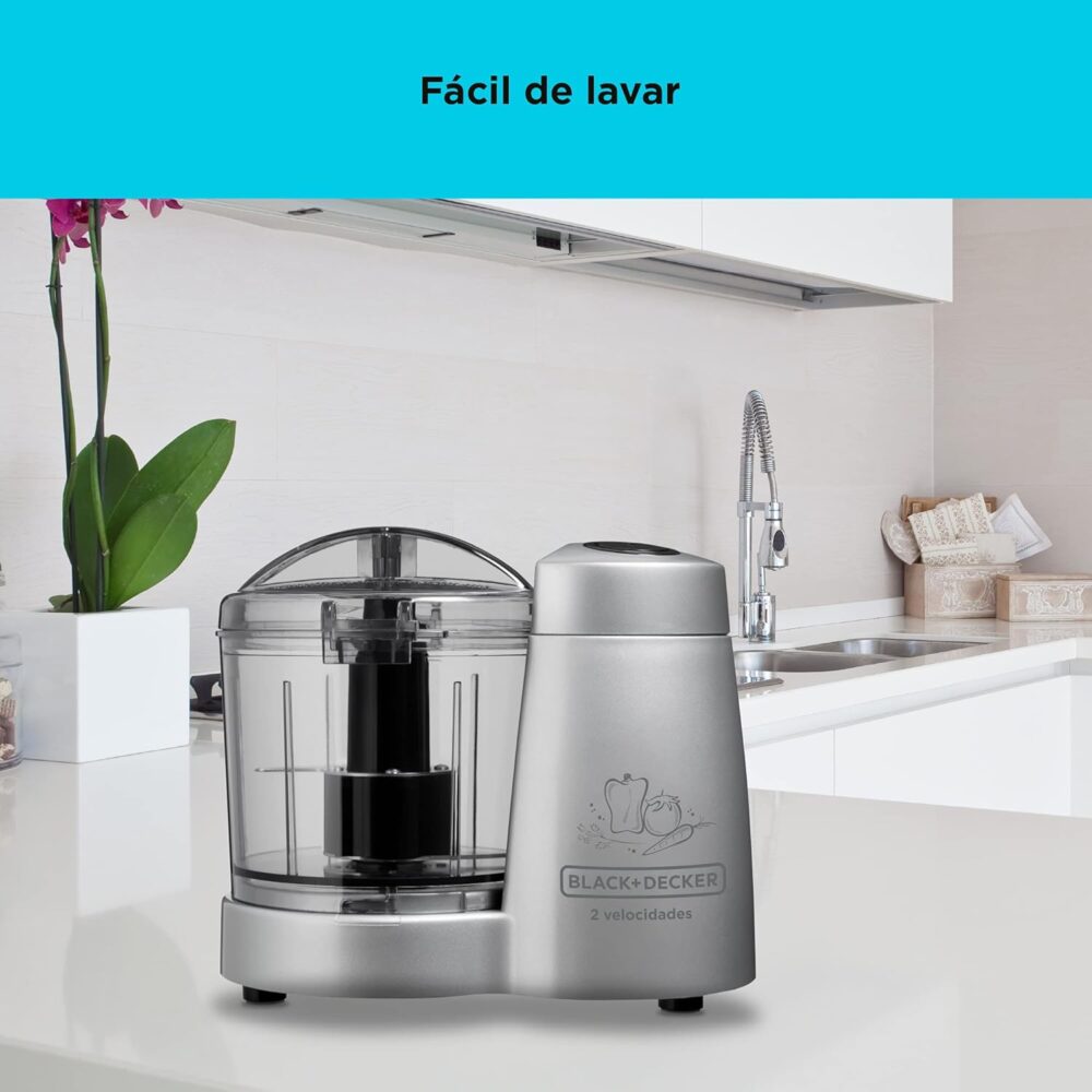 Black Decker Processador de Alimentos com 2 Velocidades na C... - Image 6