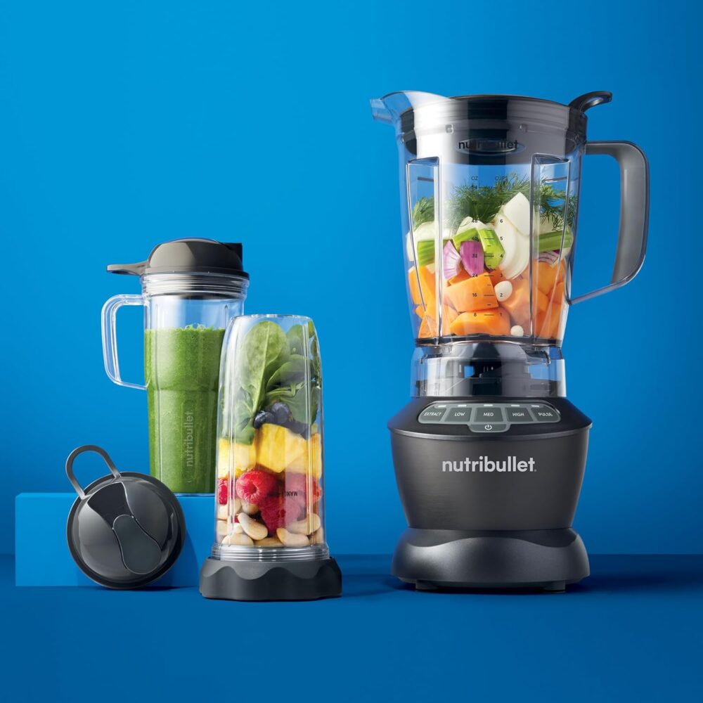 nutribullet Combo de liquidificador tamanho completo 1200W –... - Image 6
