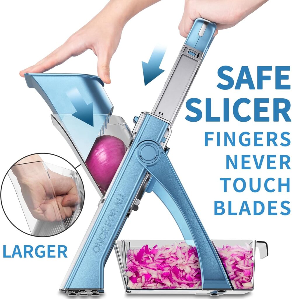 ONCE FOR ALL Atualizar Safe Mandoline Slicer Plus, Tamanho M... - Image 2