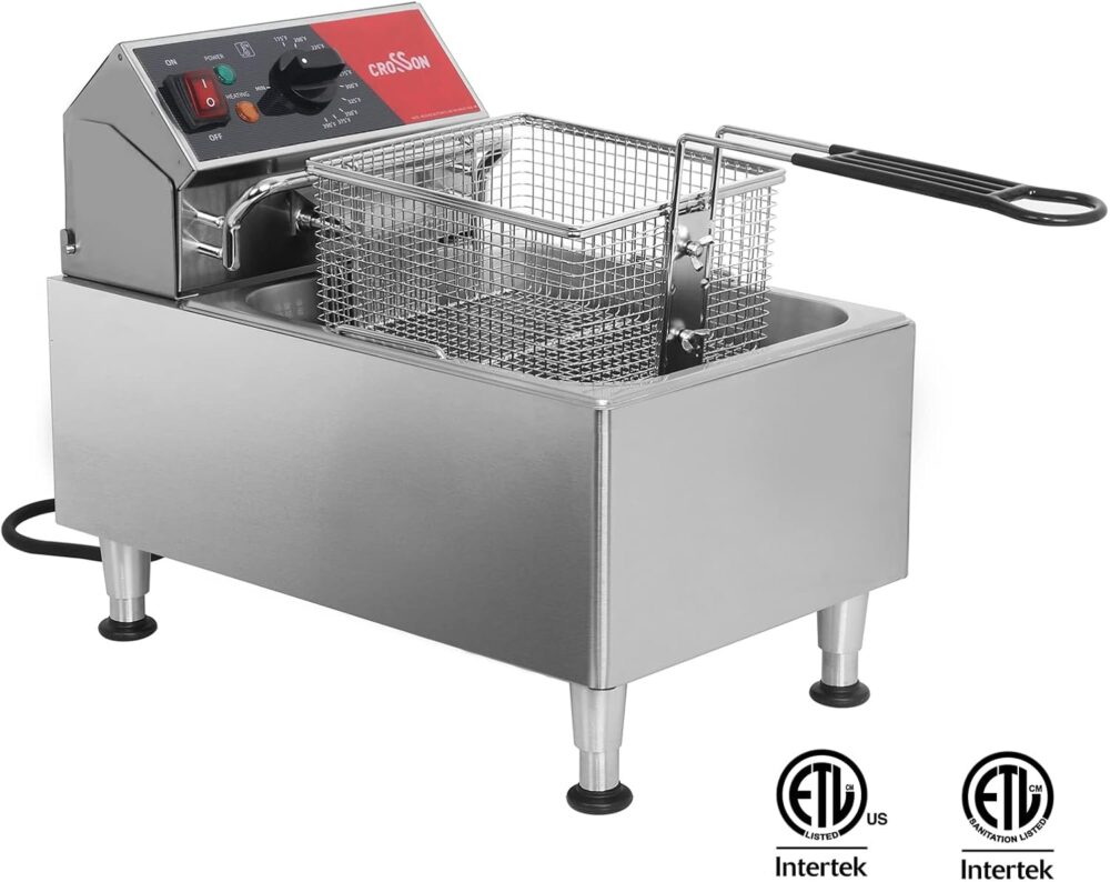CROSSON Fritadeira elétrica de bancada listada pela ETL de 5... - Image 2