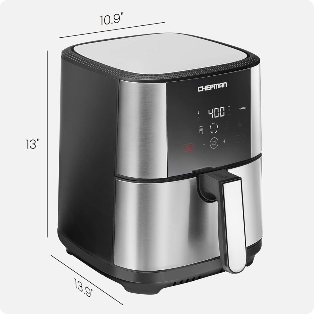 Fritadeira de ar Chefman de 5 litros, a maneira mais compact... | É bom mesmo? Descubra antes de comprar - Image 7
