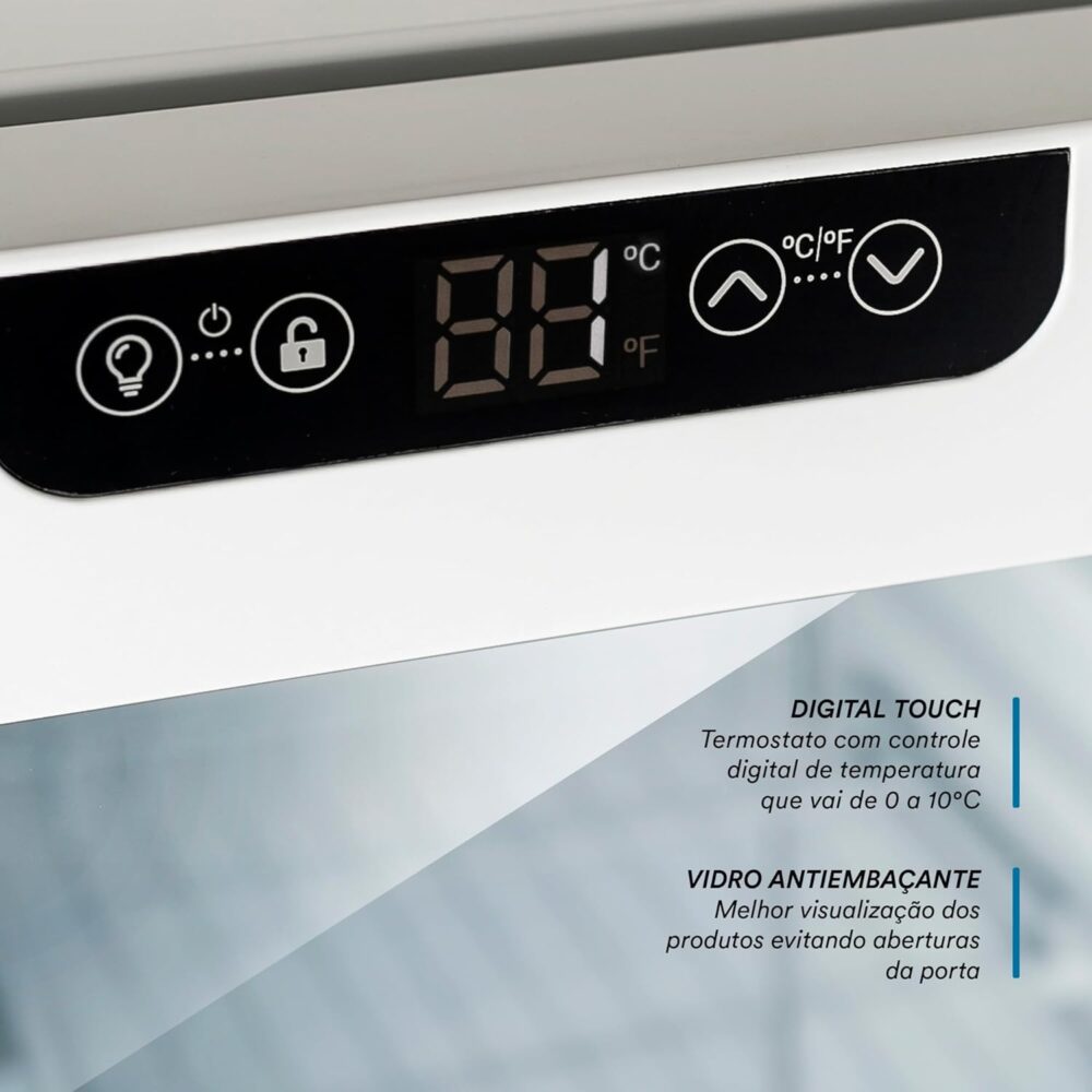 Refrigerador Expositor Vertical EOS 231 Litros Eco Gelo Digi... - Image 7