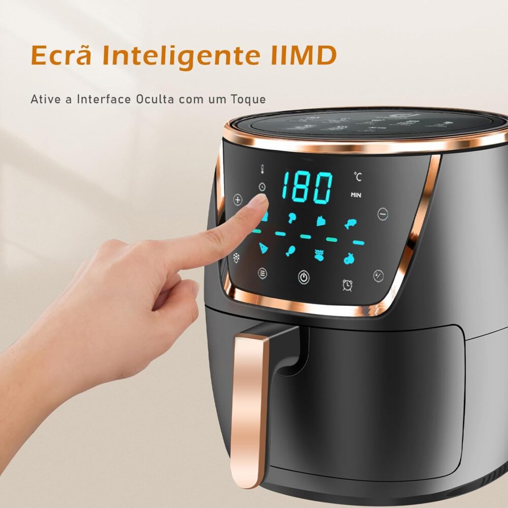 Coibeu Fritadeira de Ar Grande Capacidade, 1500W, 127V, WKK-... | É bom mesmo? Descubra antes de comprar - Image 7