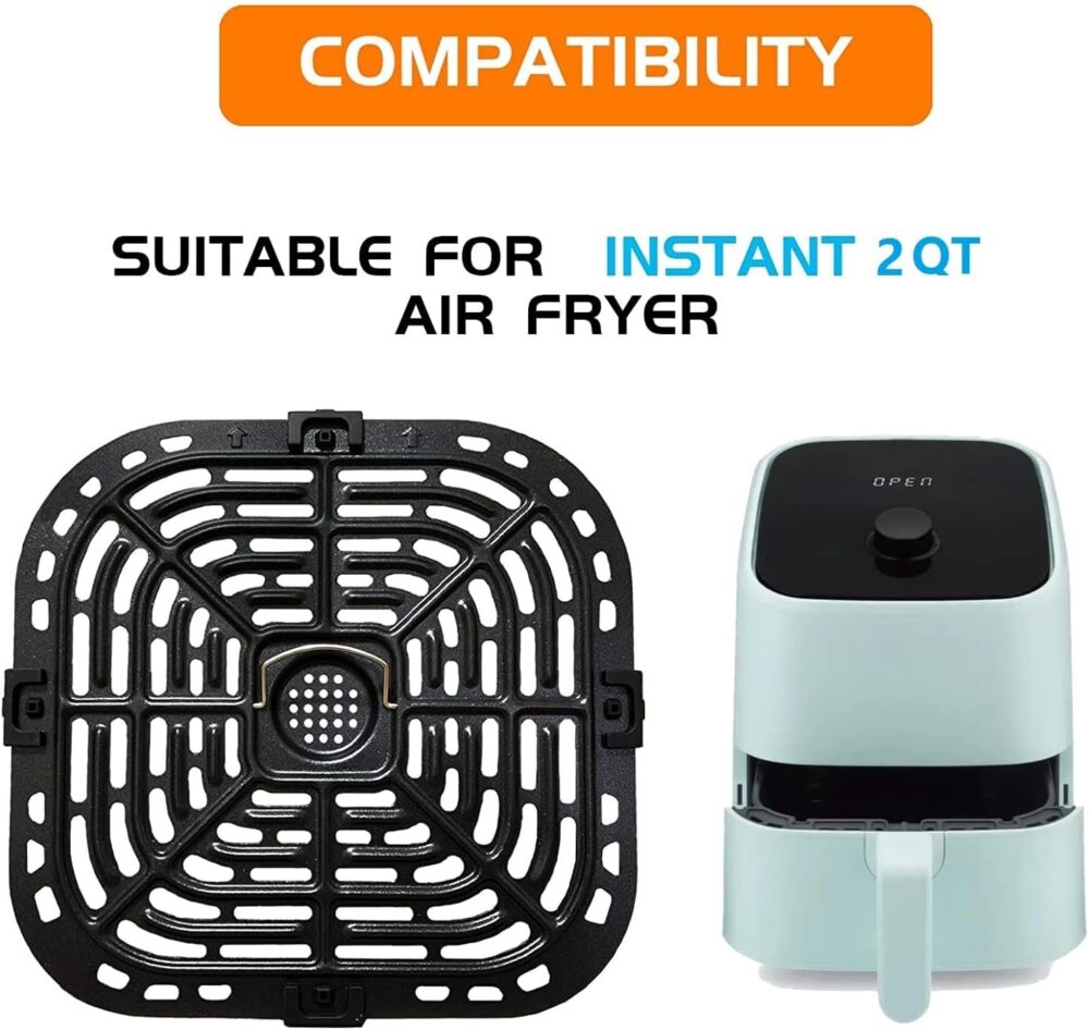 Frigideira Air Fryer Grill para Instants Vortex 2QT Mini Air... | É bom mesmo? Descubra antes de comprar - Image 2