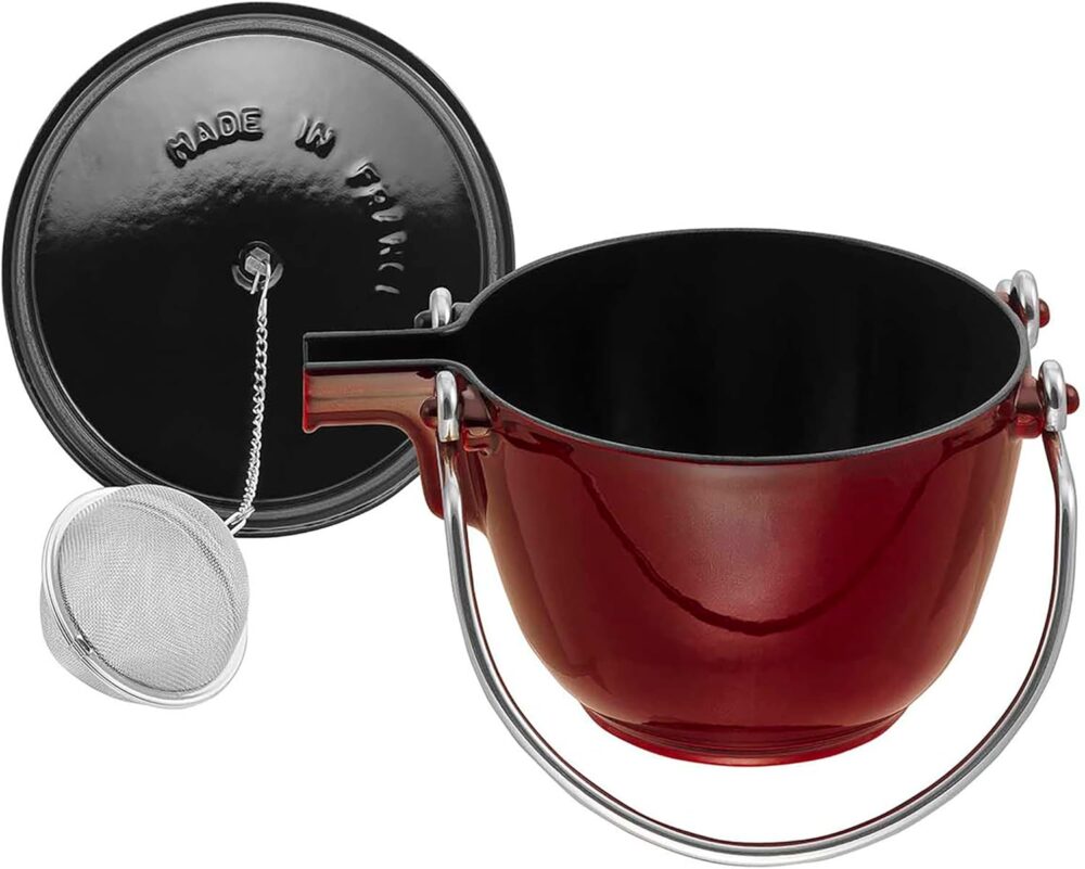 Staub Chaleira redonda de ferro fundido de 1 litro – Granadi... - Image 3