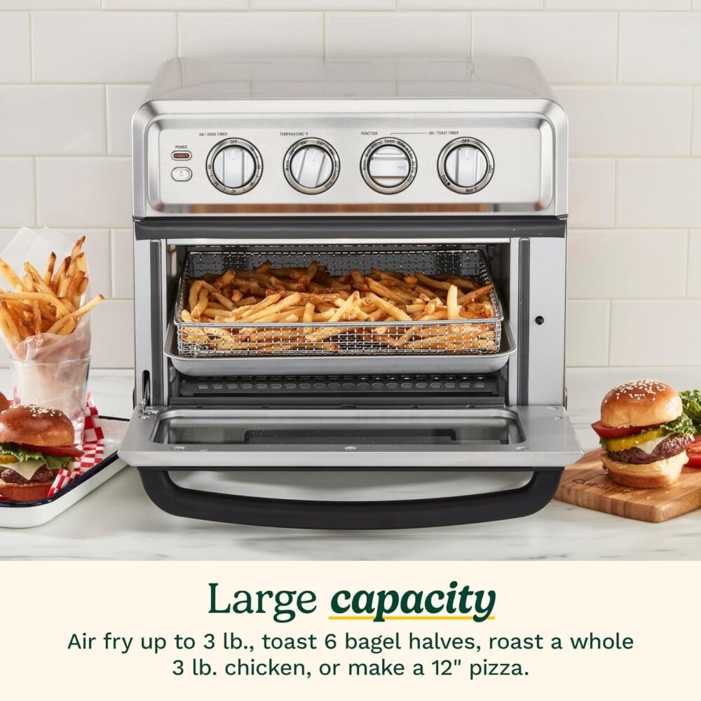 CUISINART Forno AirFryer TOA-70 com Grill | É bom mesmo? Descubra antes de comprar - Image 3