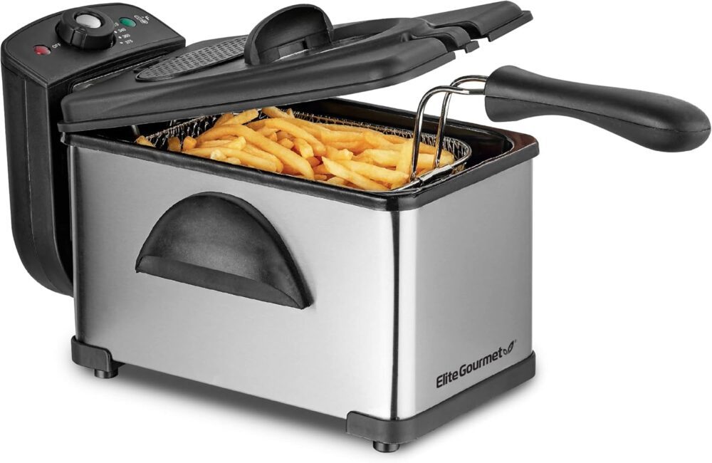 Elite Gourmet EDF2100 fritadeira elétrica com capacidade de ... | É bom mesmo? Descubra antes de comprar