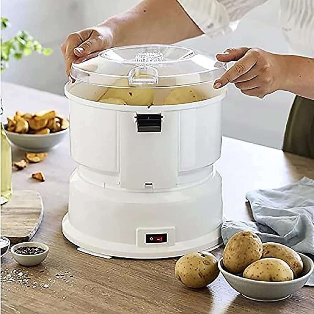 Descascador De Batata Elétrico, Descascador De Legumes Total...