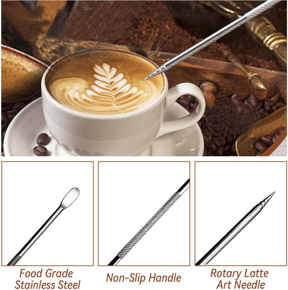 Conjunto de calcadeira de café com 22 peças, kit de acessóri... - Image 4