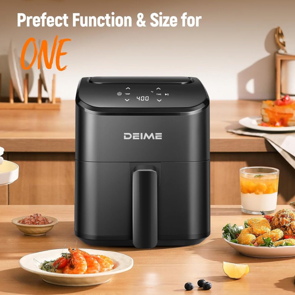 deime Fritadeira A Ar Deime 3 Qt, Pequena Fritadeira A Ar Di... | É bom mesmo? Descubra antes de comprar - Image 6