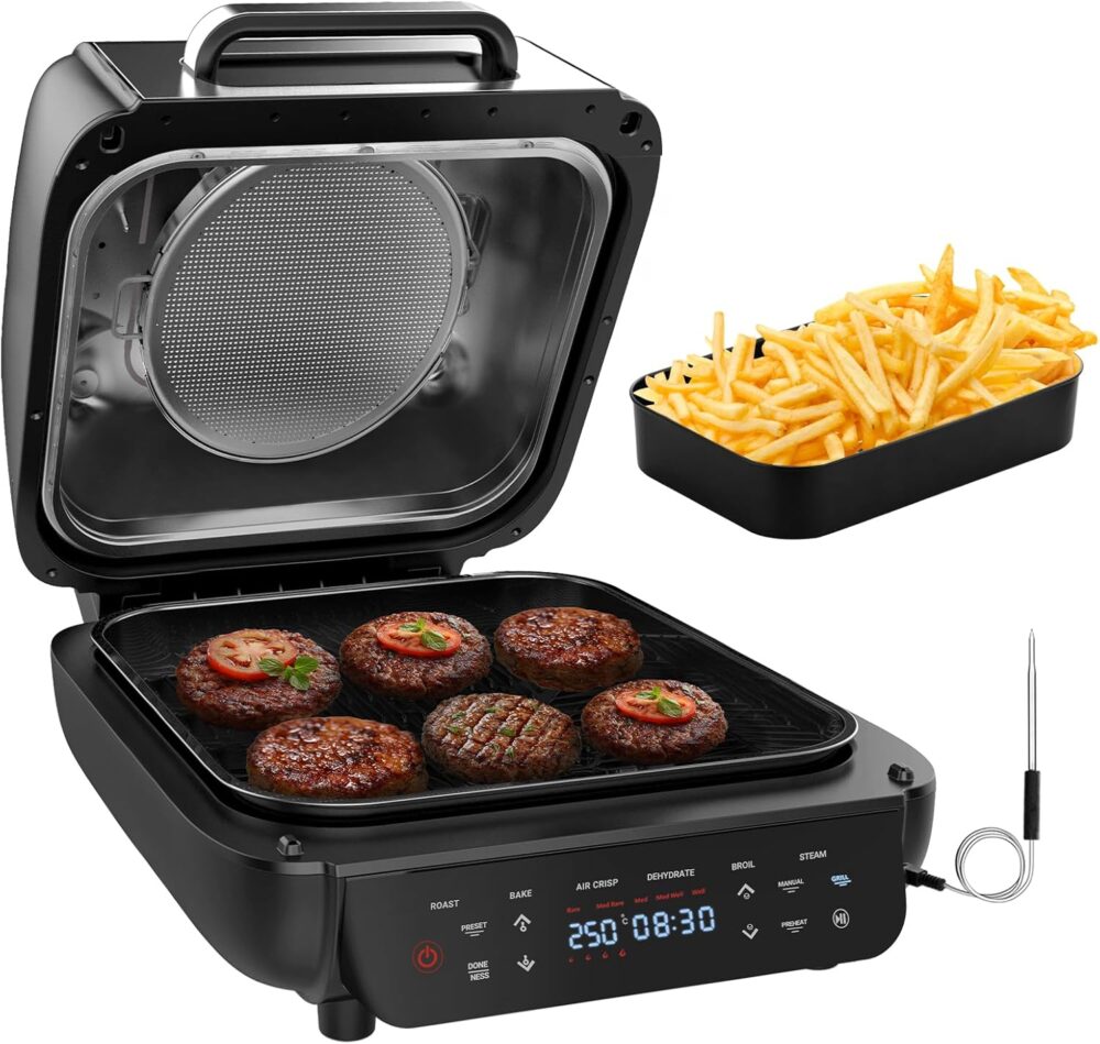 Parmedu Fritadeira A Ar Com Grelha Interna Sem Fumaça: Combi... | É bom mesmo? Descubra antes de comprar