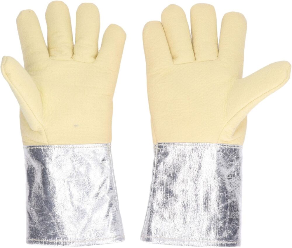 Luvas de Folha de Alumínio de Alta Temperatura, Luvas à Prov... - Image 6