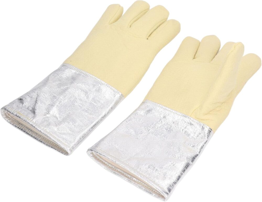 Luvas de Folha de Alumínio de Alta Temperatura, Luvas à Prov... - Image 8