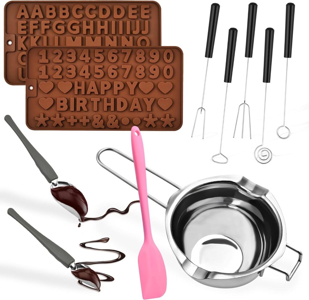 Worldity 11 ferramentas de imersão de chocolate, conjunto de... - Image 8