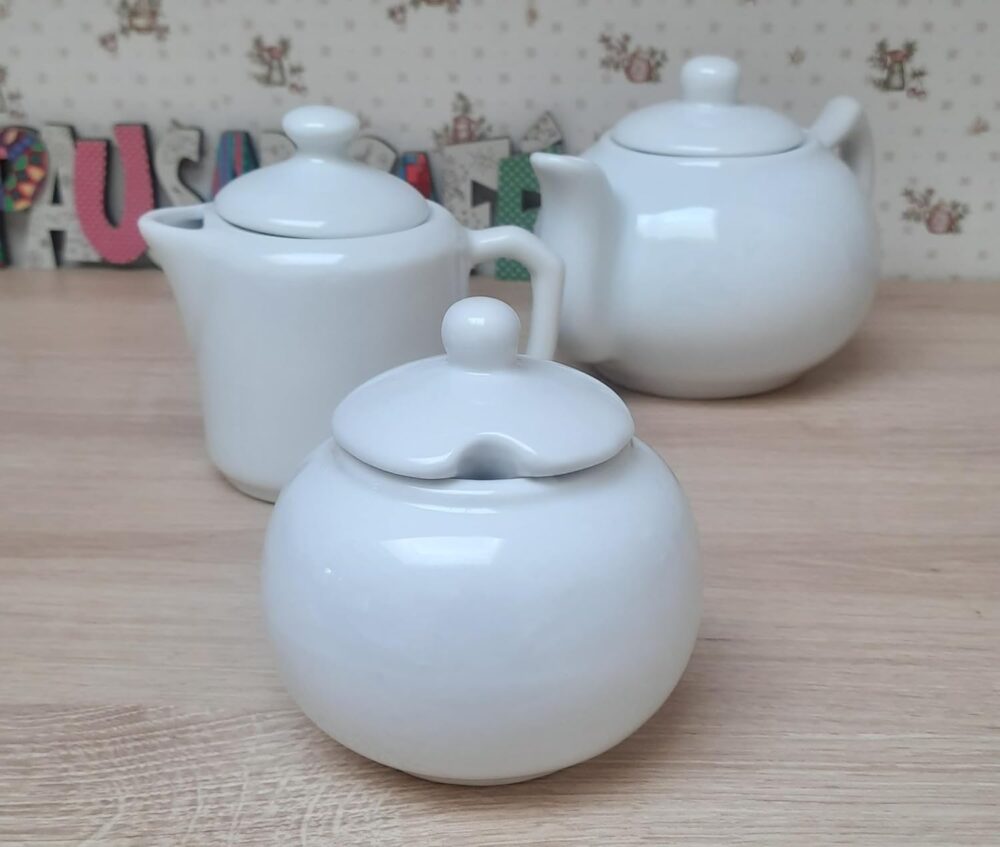 Jogo Café e Chá Mesa Posta, Açucareiro 350ml + Bule Chaleira... - Image 2