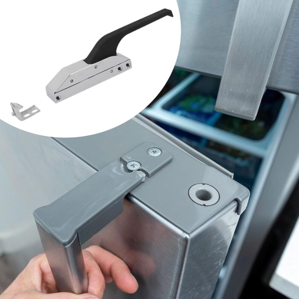 ＫＬＫＣＭＳ Maçaneta da porta do freezer Walk in Cool Doors Handl... - Image 2