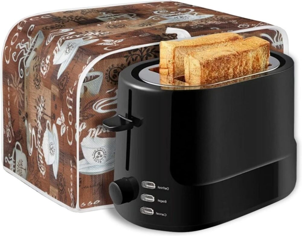 JEOCODY Capa para Torradeira com Estampa de Tema de Café, Ca... - Image 7
