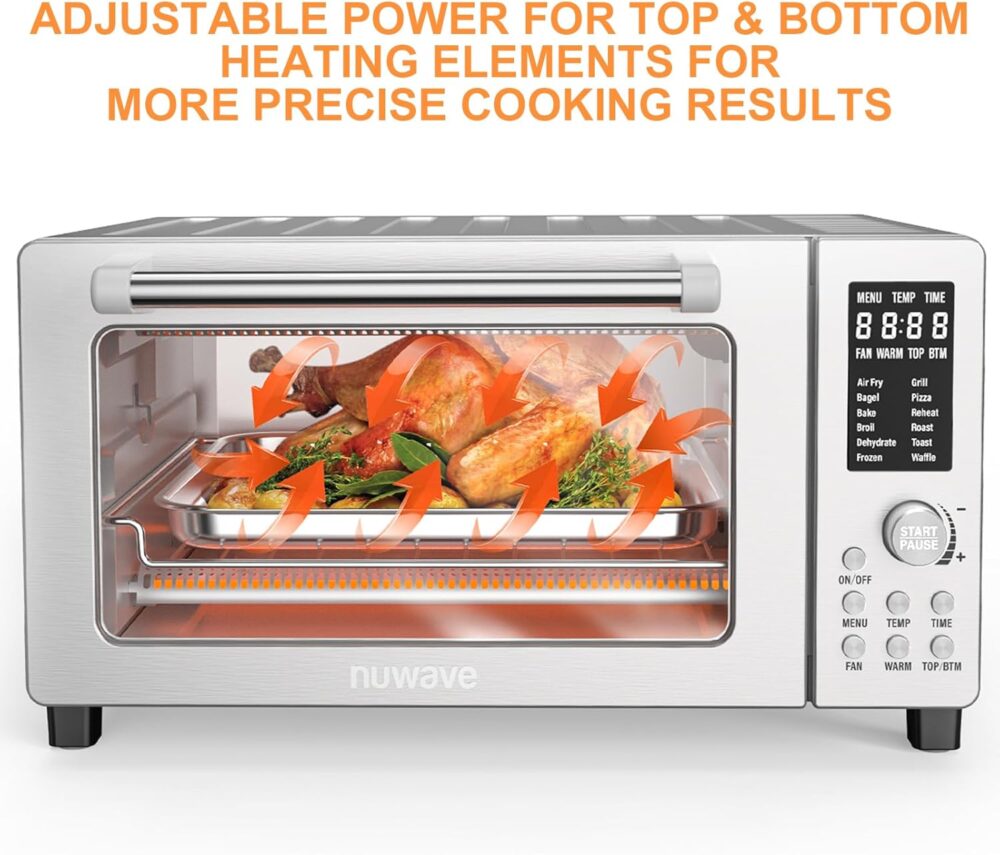 Nuwave Bravo Linear Techechnology Toaster Oven, Convecção di... | É bom mesmo? Descubra antes de comprar - Image 6