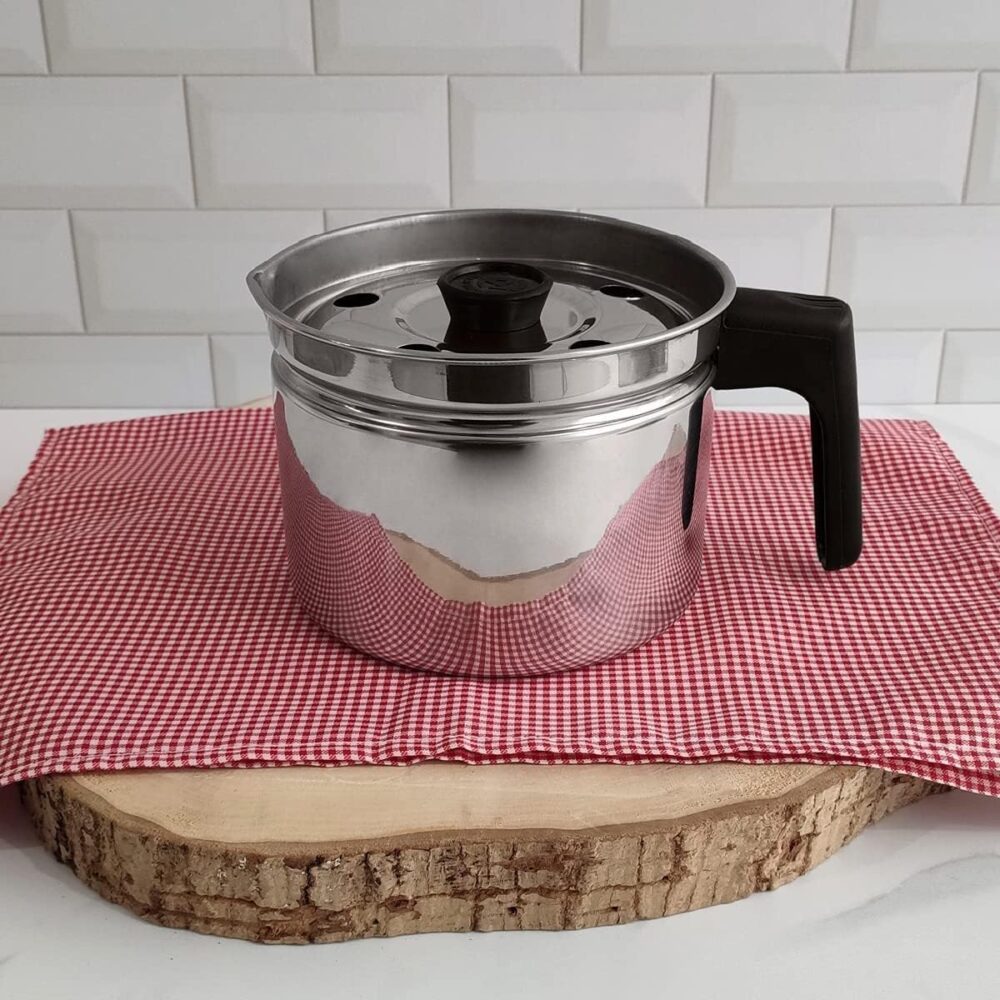 Zanella Caneco Fervedor De Leite 1,5L Leiteira Em Aço Inox C... - Image 4