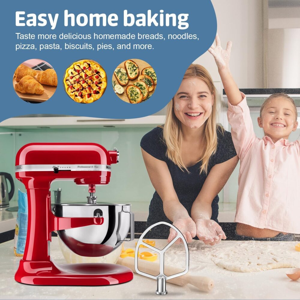 Batedeira plana para batedeira KitchenAid de 5 a 6 litros - Image 5