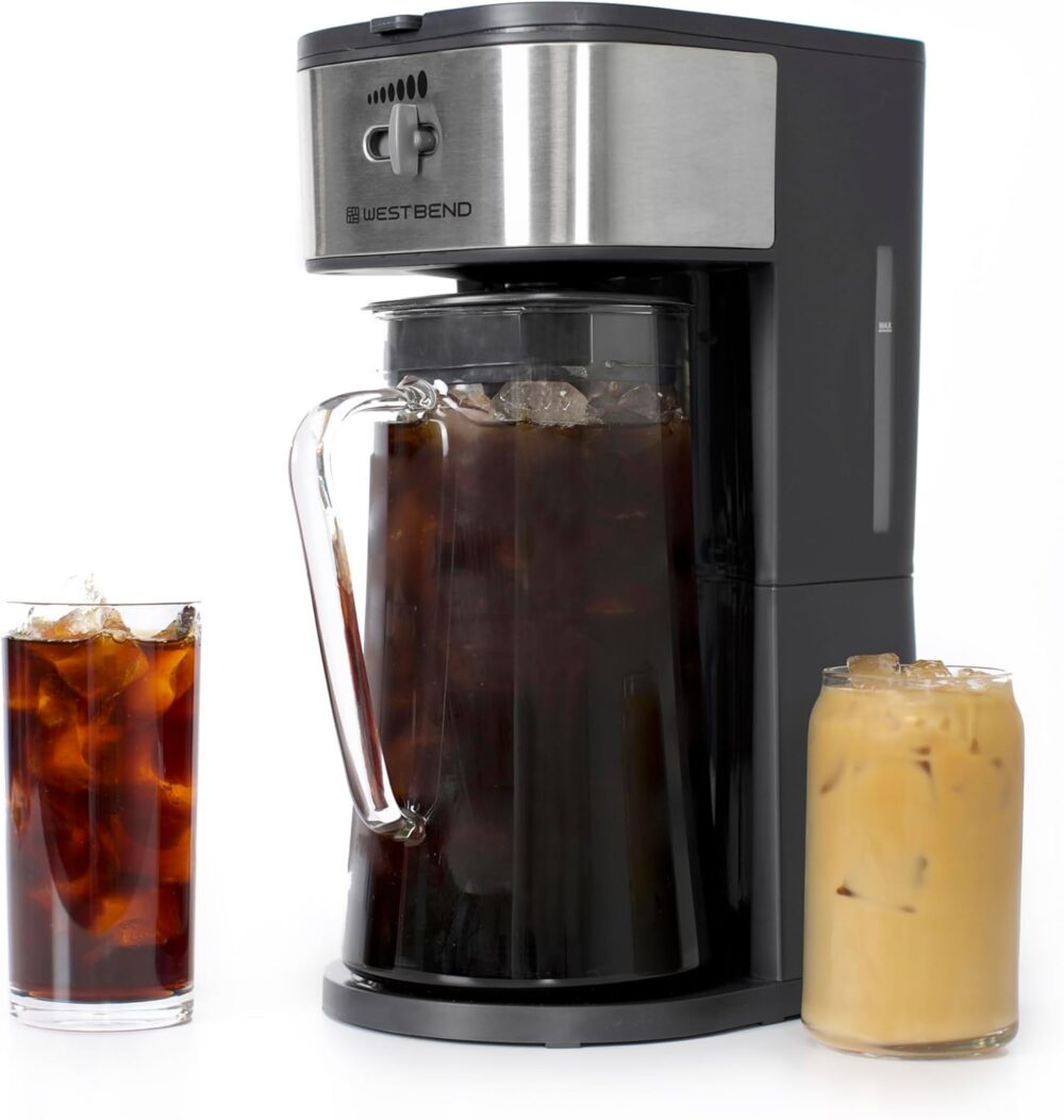 West Bend Cafeteira gelada ou máquina de chá gelado inclui u... - Image 2