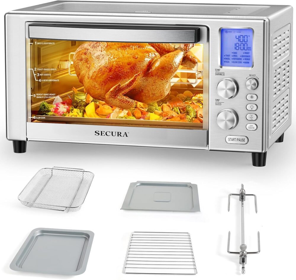 Secura Forno Inteligente Air Fryer, Capacidade de 23 Litros,... | É bom mesmo? Descubra antes de comprar