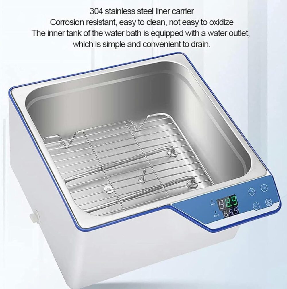 Banho-maria termostático digital, tanque interno de aço inox... - Image 4