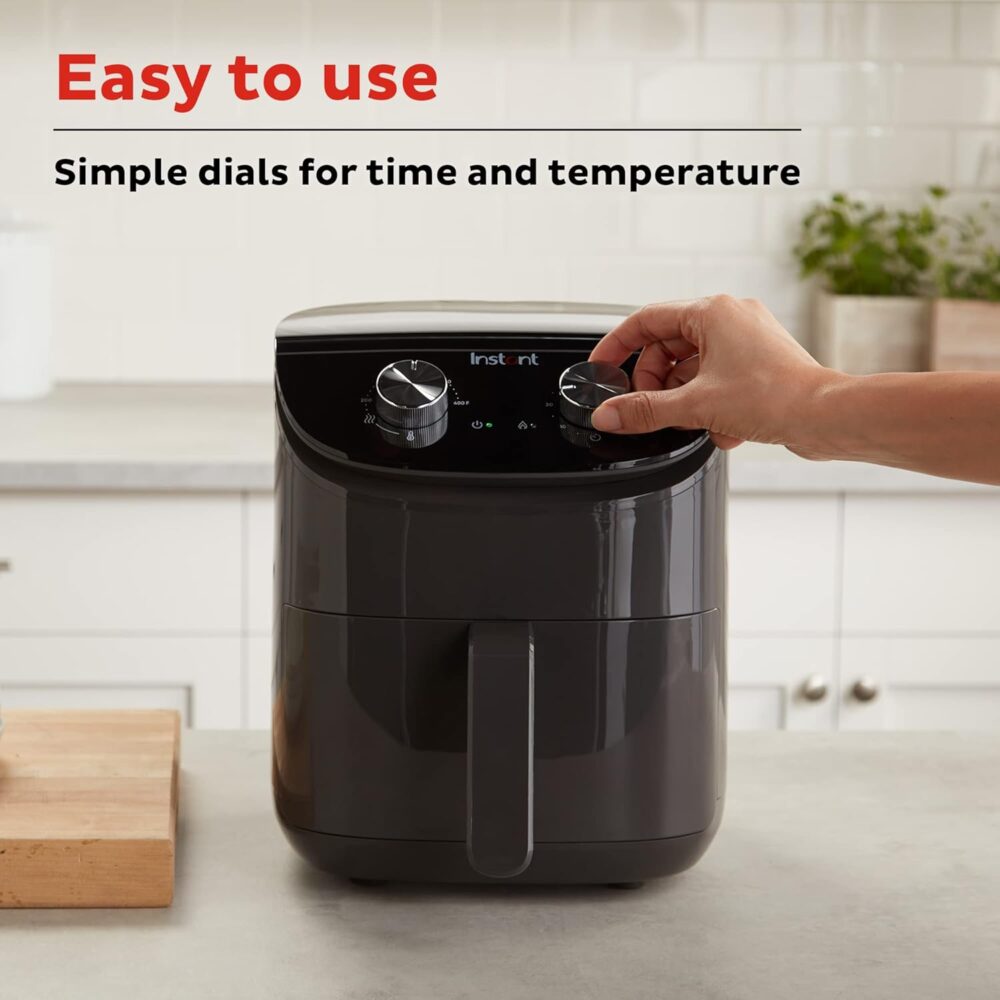 Instant Essentials Fritadeira a ar mecânica de 4 litros | É bom mesmo? Descubra antes de comprar - Image 3