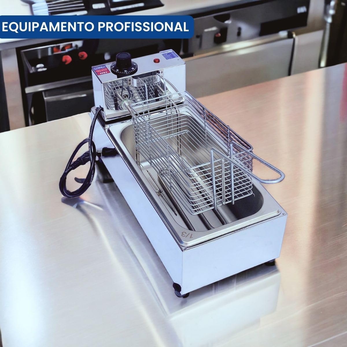 Fritadeira Industrial Elétrica Cuba 3L (110) | É bom mesmo? Descubra antes de comprar - Image 2
