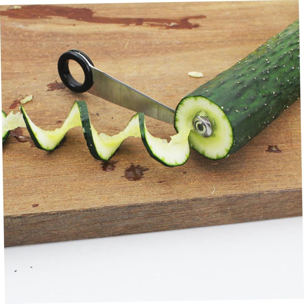 2 peças de cortador espiral de batata portátil multiuso de a... - Image 4
