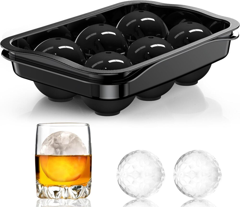 ICEXXP Máquina de fazer bolas de gelo de uísque, [encher sem...