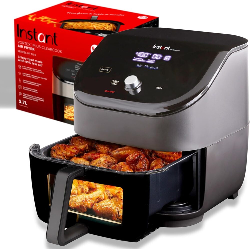 Instant Pot Fritadeira a Ar Instant Vortex Plus 6 Litros com... | É bom mesmo? Descubra antes de comprar