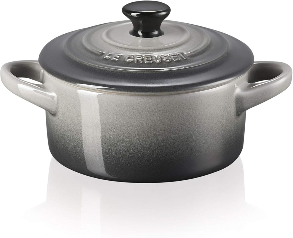 Le Creuset Mini Cocotte 10 cm Cerâmica Flint