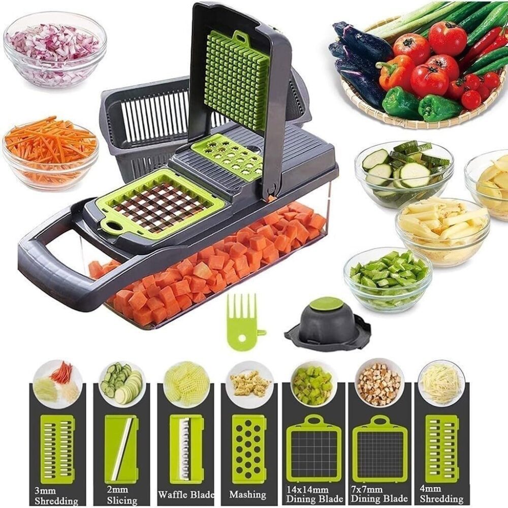 Cortador Multifuncional Fatiador De Verduras/frutas/legumes ... - Image 5