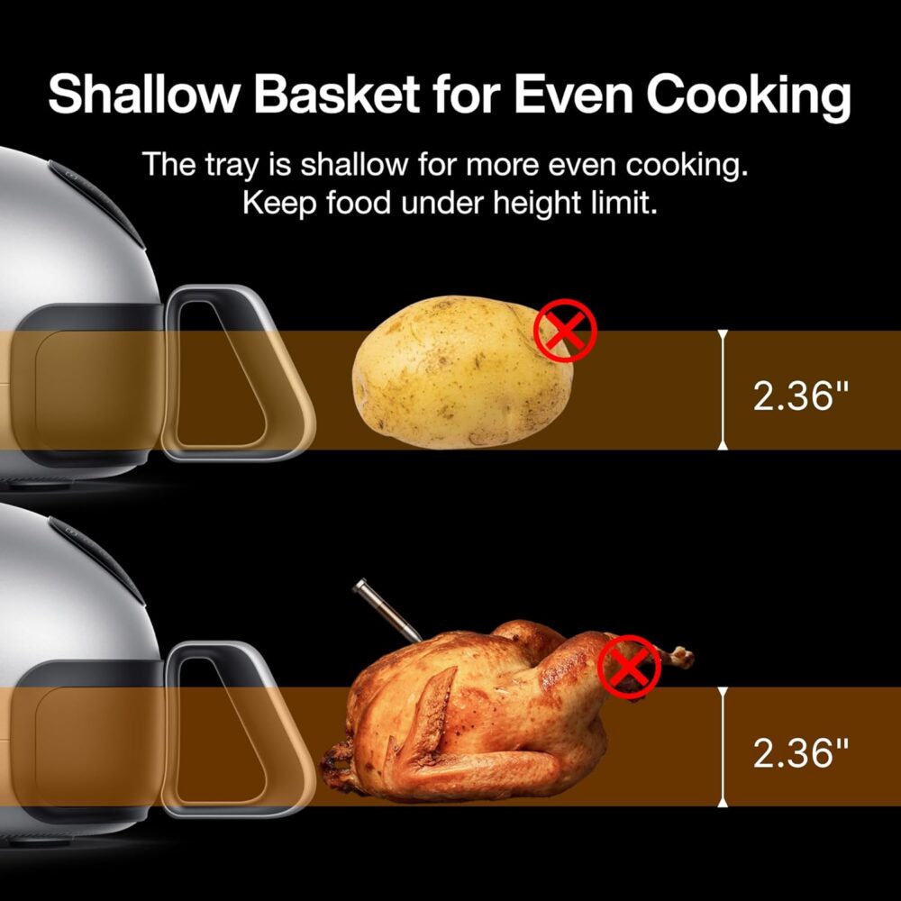 Typhur Capacidade de tamanho familiar Dome Air Fryer | É bom mesmo? Descubra antes de comprar - Image 3