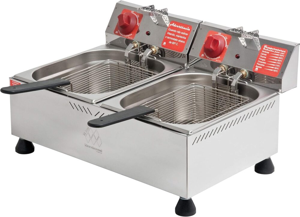 Fritadeira 12 Litros Marchesoni Inox, 127 V
