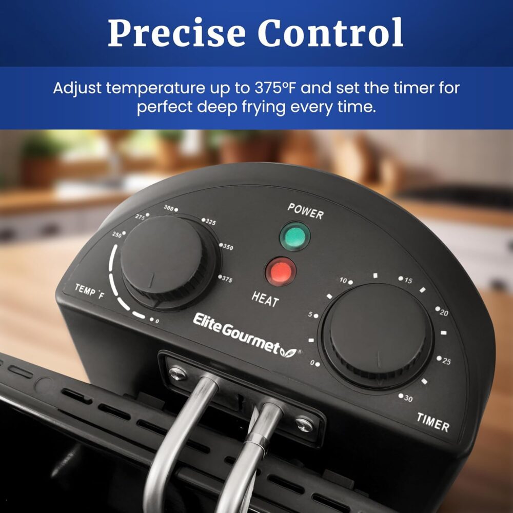 Elite Gourmet EDF-401T# Fritadeira de imersão elétrica 3 ces... | É bom mesmo? Descubra antes de comprar - Image 4