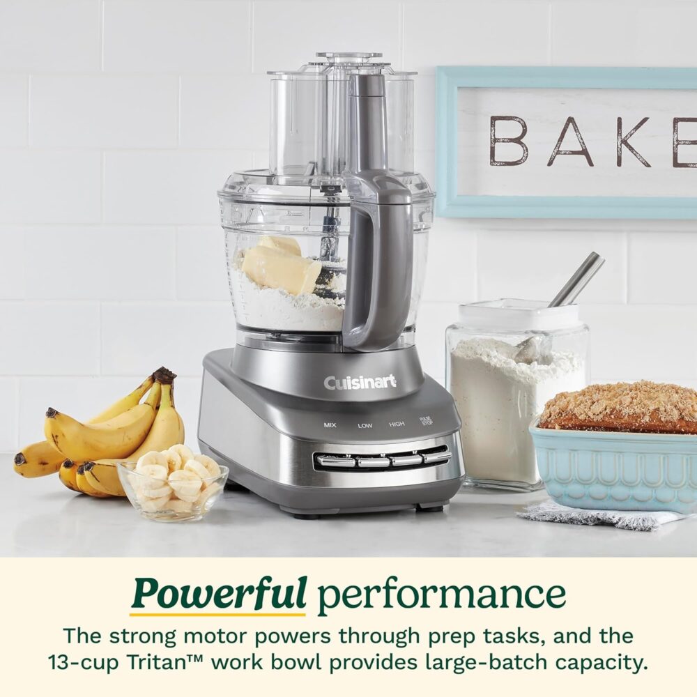 Cuisinart Processador de alimentos multifuncional FP-130AG C... - Image 2
