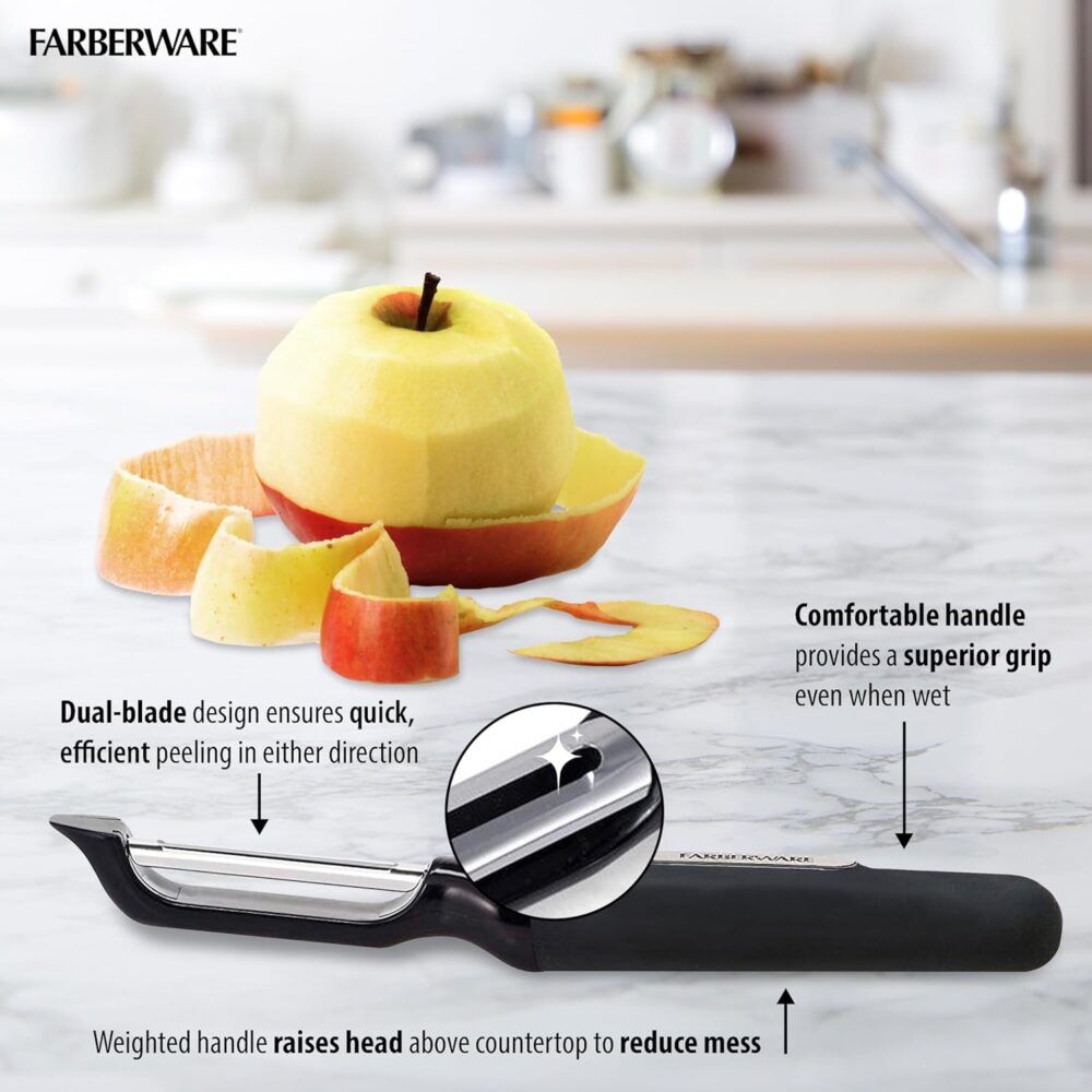 Farberware Descascador giratório profissional de legumes eur... - Image 6