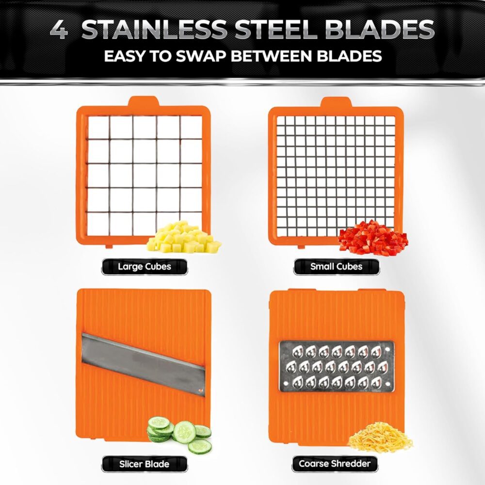 Cortador de vegetais Nutrislicer XL com recipiente, cortador... - Image 3