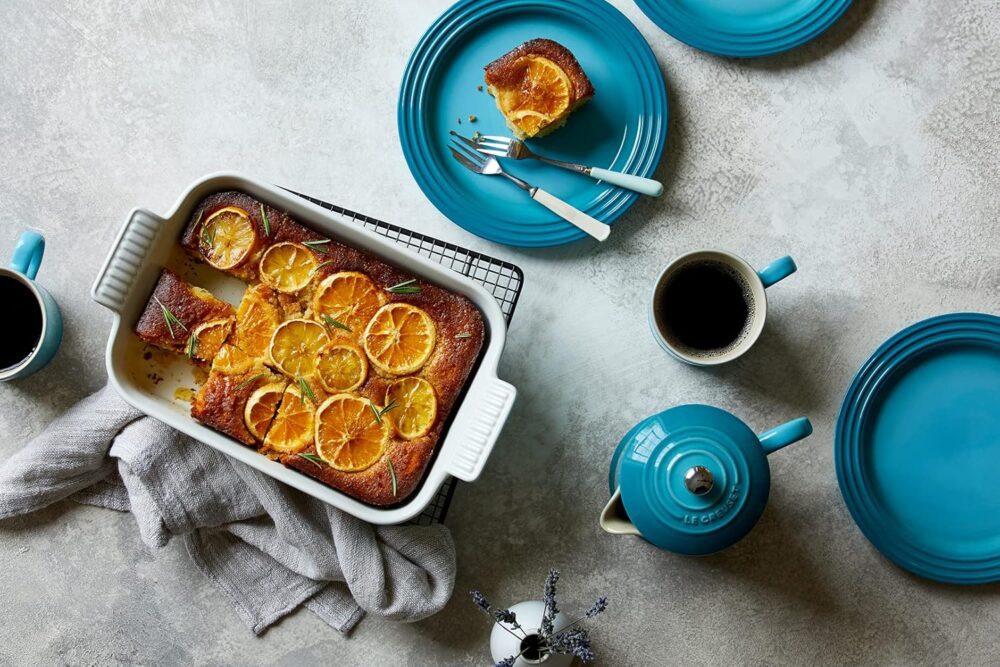 Le Creuset Travessa Retangular Clássica 25 cm Cerâmica Azul ... - Image 5