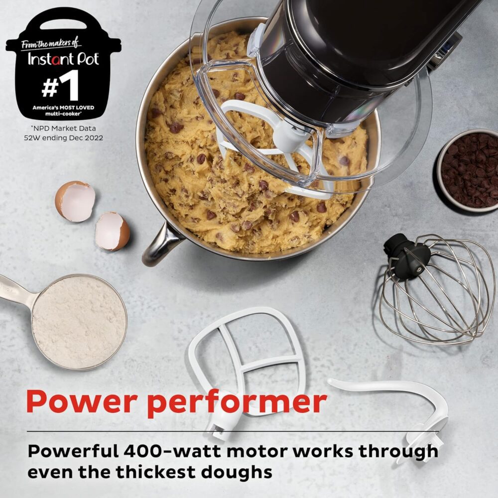 Instant Pot Batedeira de 6,3 litros com tigela de aço inoxid... - Image 2