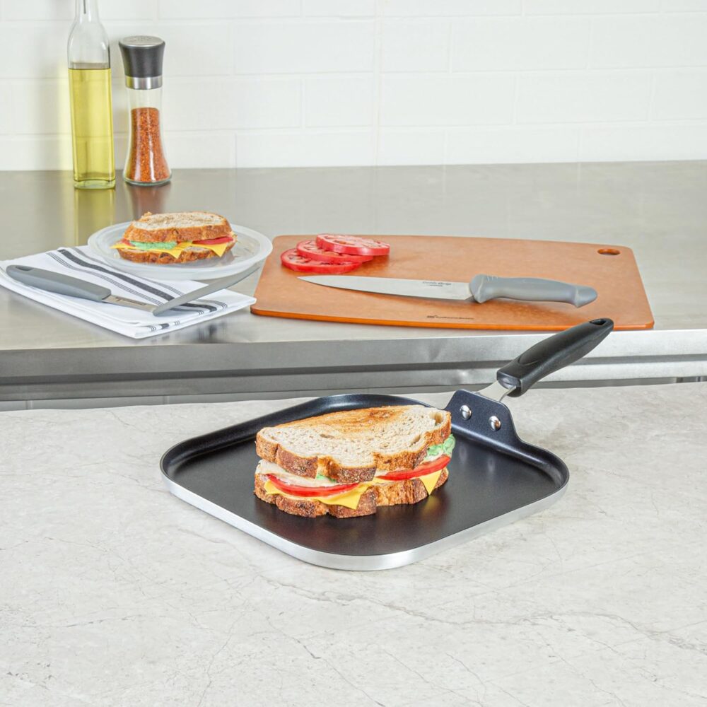 Restaurantware -Met Lux Chapa quadrada de 28 cm com alça par... - Image 3