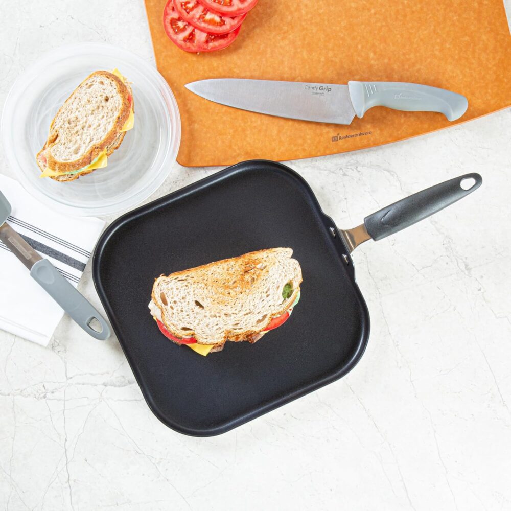 Restaurantware -Met Lux Chapa quadrada de 28 cm com alça par... - Image 8
