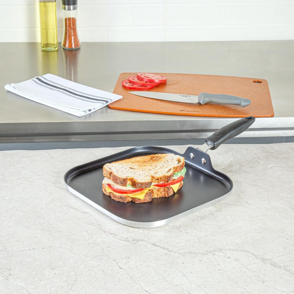 Restaurantware -Met Lux Chapa quadrada de 28 cm com alça par... - Image 6