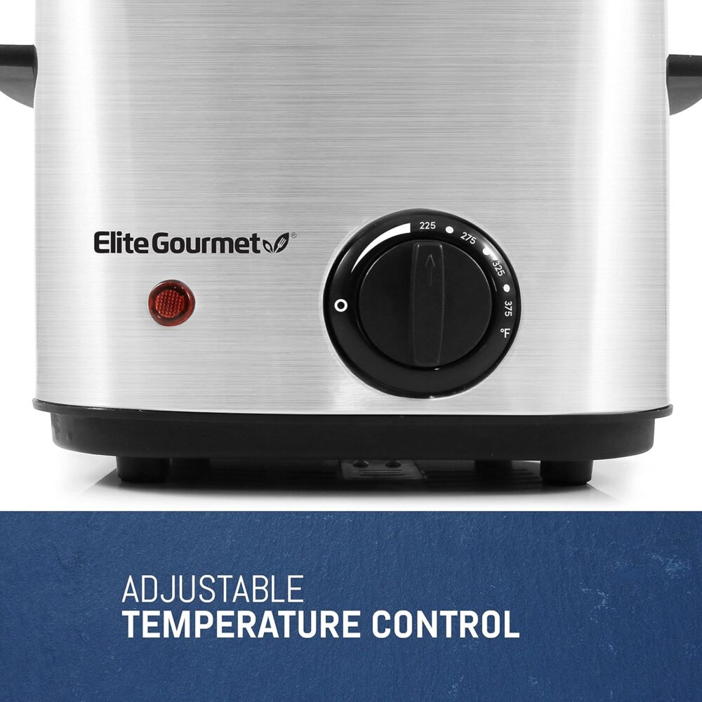 Elite Gourmet Cesta removível EDF1550# fritadeira elétrica t... | É bom mesmo? Descubra antes de comprar - Image 6