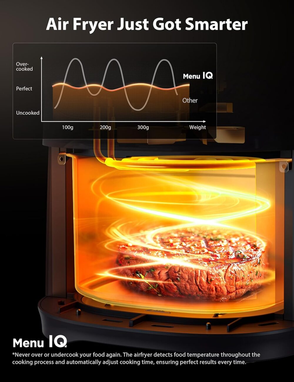 Toshiba Frigideira de ar de 5,5 QT com tecnologia Heat-Q, re... | É bom mesmo? Descubra antes de comprar - Image 4