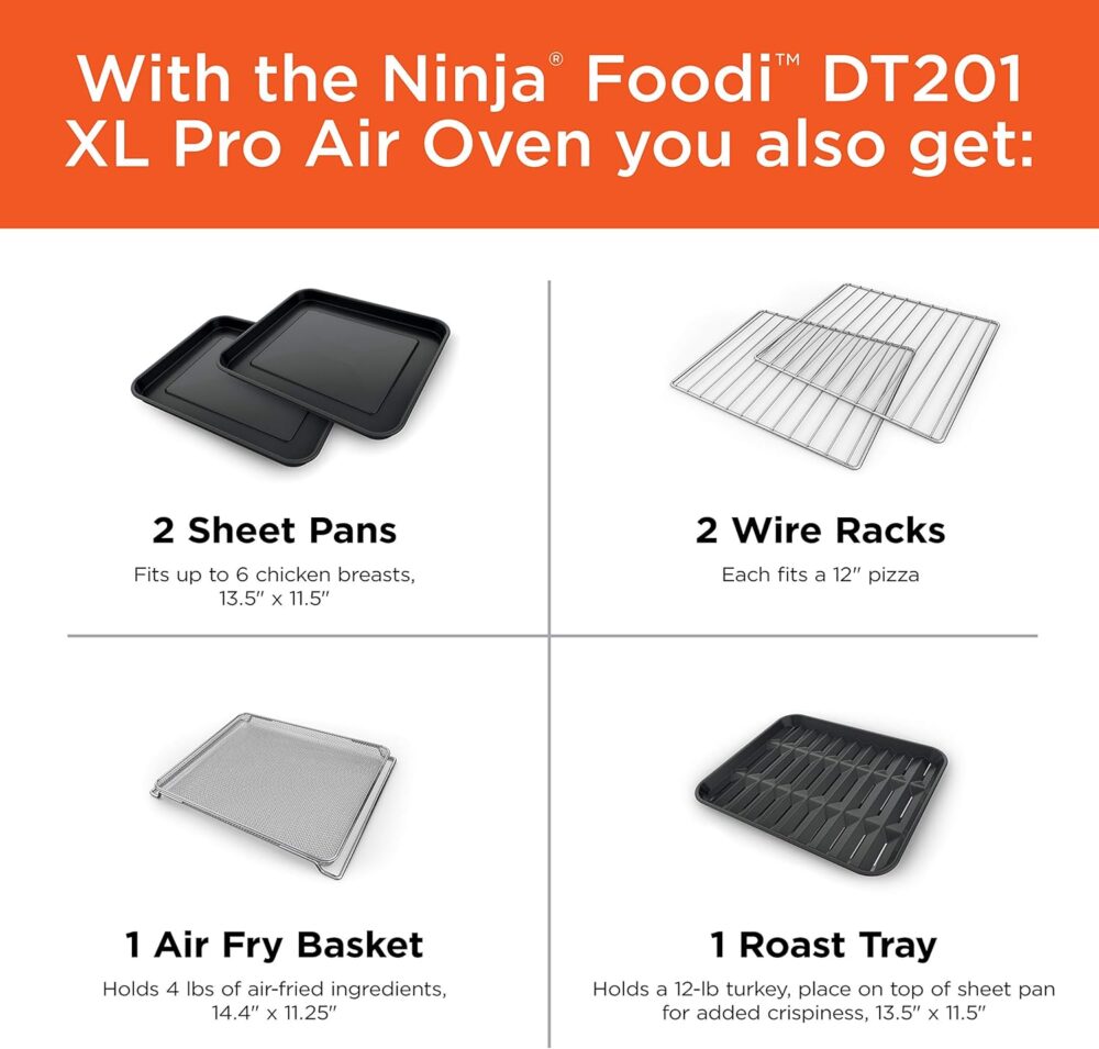 Ninja Fritadeira a ar e forno torradeira | Foodi Series, XL ... | É bom mesmo? Descubra antes de comprar - Image 9