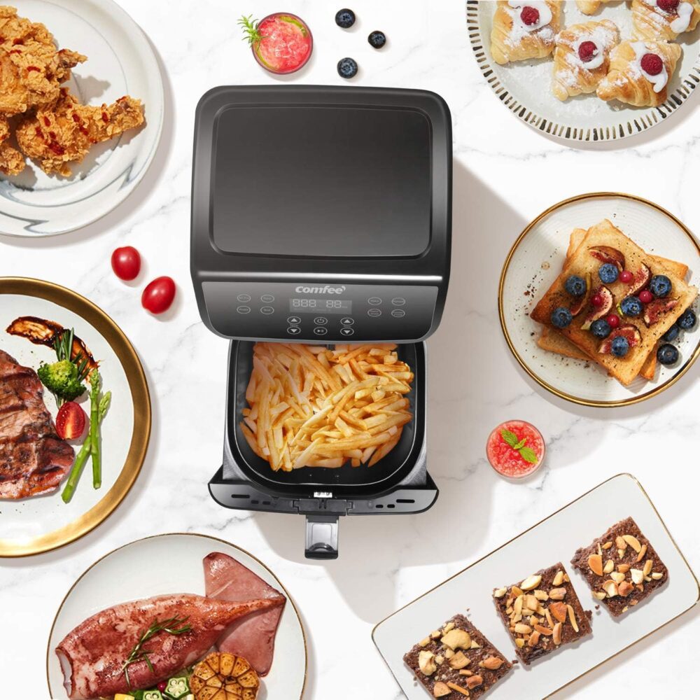 COMFEE' Fritadeira a ar digital de 5,8 L, forno torradeira e... | É bom mesmo? Descubra antes de comprar - Image 11