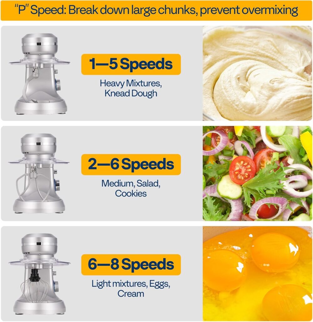 VIVOHOME - Liquidificadora de pé de 380 W, 8 velocidades, 4,... - Image 5